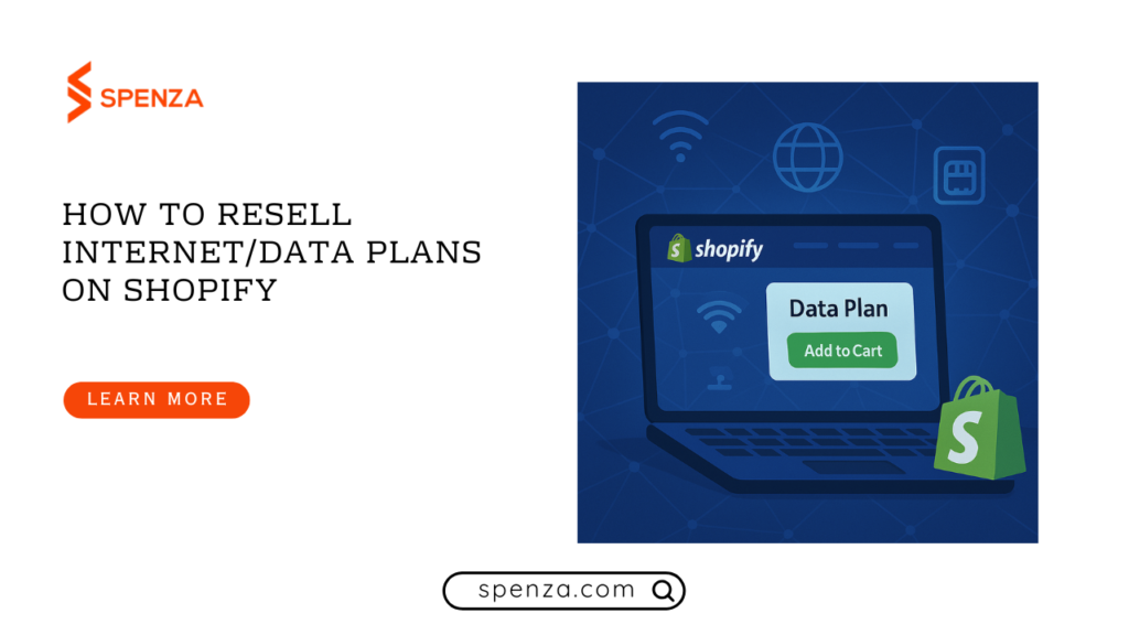 How to Resell Internet/Data Plans on Shopify
