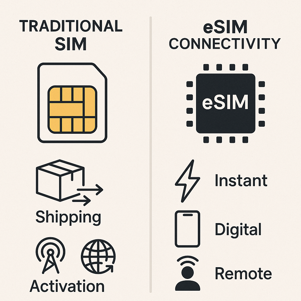 eSIM vs SIM