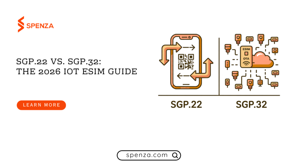 _SGP.22 vs. SGP.32 IoT eSIM Guide SGP.22 vs. SGP.32: The 2026 IoT eSIM Guide