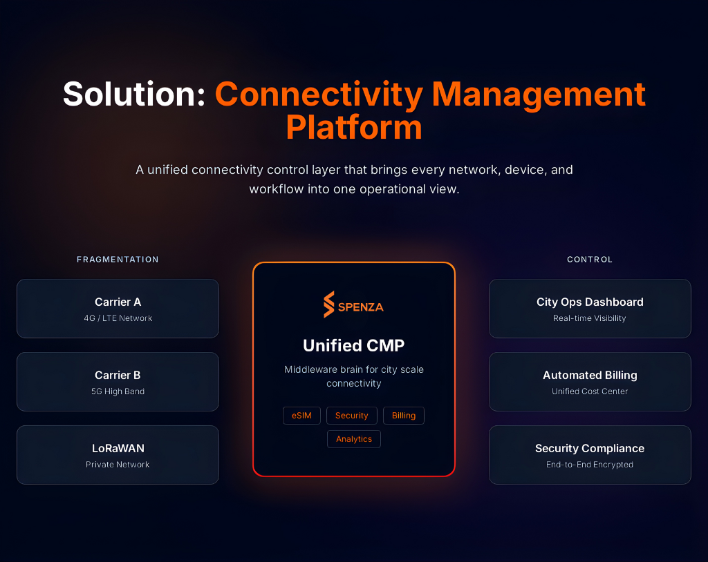 The Connectivity Management Platform (CMP) 