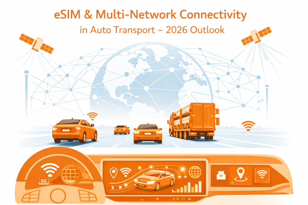 eSIM & Multi-Network Connectivity for Auto Transport 2026