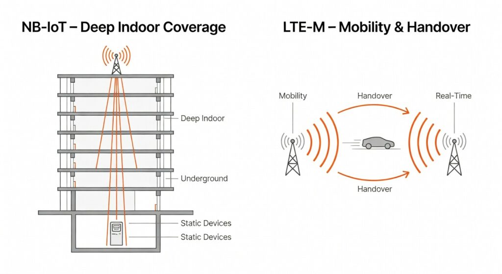  Head-to-Head Comparison NB- IoT and LTE-M