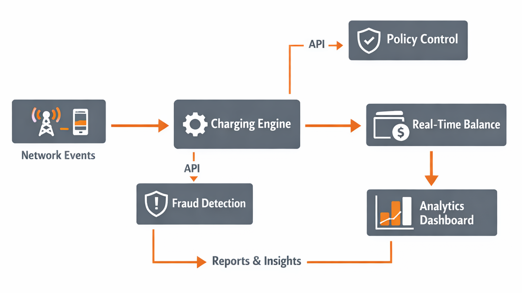 Real-Time Charging and Monetization Flow