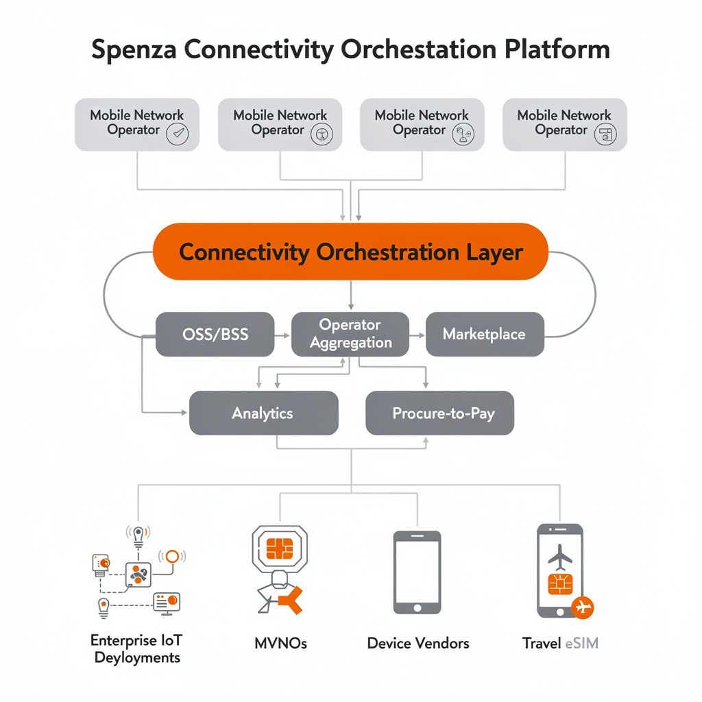 Spenza Operator-Neutral Connectivity Enablement Platform